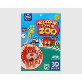 3D Puzzle Zoo Löwe 27 x 18 cm 11 Stücke
