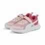 Sportskor för barn Puma Evolve Run Mesh Rosa Vit