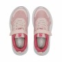 Kinder Sportschuhe Puma Evolve Run Mesh Rosa Weiß