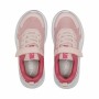 Sports Shoes for Kids Puma Evolve Run Mesh Pink White