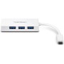 USB Hub Trendnet TUC-H4E White