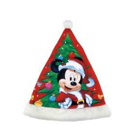 Father Christmas Hat Mickey Mouse Happy smiles Children's 37 cm