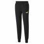 Long Sports Trousers Puma ESS+ 2 Col Logo Black Men