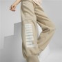 Nederdel träningsoverall för vuxna Puma Colorblock Beige Kvinna