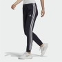 Nederdel träningsoverall för vuxna Adidas Essentials 3 Stripes Kvinna Blå