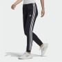 Trainingshose für Erwachsene Adidas Essentials 3 Stripes Damen Blau