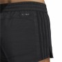 Damen-Sportshorts Adidas Pacer 3 Stripes Schwarz