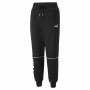 Adult's Tracksuit Bottoms Puma Colorblock Black Lady