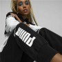 Adult's Tracksuit Bottoms Puma Colorblock Black Lady