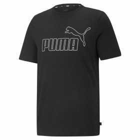 Men’s Short Sleeve T-Shirt Puma Essentials Elevated Black