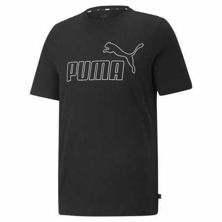 T-shirt med kortärm Herr Puma Essentials Elevated Svart