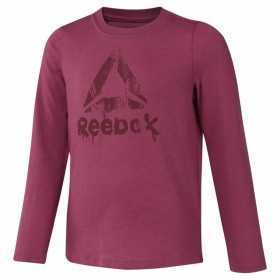 T-shirt med lång ärm Dam Reebok Essentials Purpur