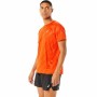 T-shirt à manches courtes homme Asics Core All Over Print Orange