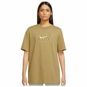 Women’s Short Sleeve T-Shirt Nike Sportswear Air Brown
