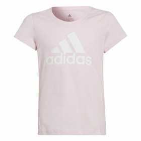 Child's Short Sleeve T-Shirt Adidas Pink