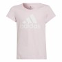 Kurzarm-T-Shirt für Kinder Adidas Rosa