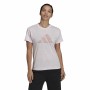 T-shirt med kortärm Dam Adidas Future Icons Winners 3.0 Rosa