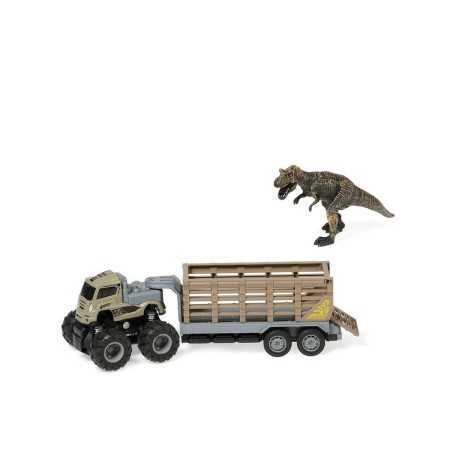 Lastbil Trailer Truck 30 x 15 cm 