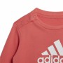 Ensemble de Sport pour Bébé Adidas Badge of Sport French Terry Corail