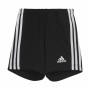 Ensemble de Sport pour Bébé Adidas Three Stripes Noir Blanc