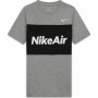 Children’s Short Sleeve T-Shirt Nike Air Grey