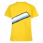 Short Sleeve T-Shirt Nike Swoosh Knockou Yellow