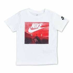 Kurzarm-T-Shirt für Kinder Nike Air View Weiß
