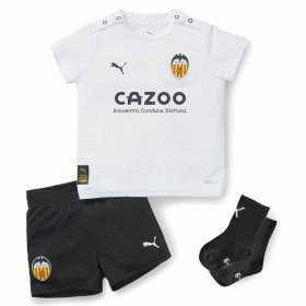 Ensemble Équipement de Football pour Enfants Puma Valencia CF Home 22/23 Noir Blanc