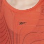 T-shirt med kortärm Dam Reebok Burnout Orange