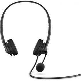 Headphones with Microphone HP WIRED Black