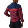 Women's Sports Jacket New Balance Printed Accelerate Blue