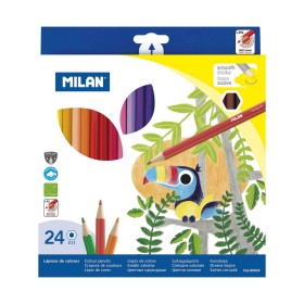 Crayons Milan 24 Pièces Multicouleur