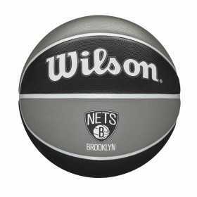 Basketboll Wilson Nba Team Tribute Brooklyn Nets Svart Gummi One size 7