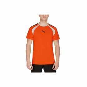 T-shirt med kortärm Herr Puma Team Liga Padel Orange