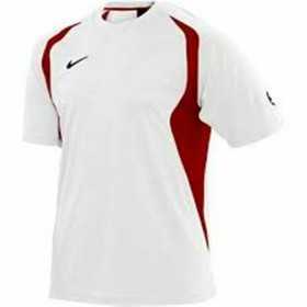 Kurzärmiges Fußball T-Shirt für Männer Nike Striker Game Weiß