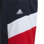 Nederdel träningsoverall för barn Adidas D2M Big Logo Mörkblå