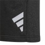 Pantalons de Survêtement pour Enfants Adidas Future Icons 3 Stripes Noir
