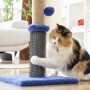 Klös- och Massagepelare med Boll för Katter Miausage InnovaGoods