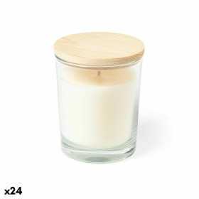Bougie Parfumée 142703 Blanc Vanille (24 Unités)