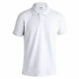 Herren Kurzarm-Poloshirt 145862 Weiß 100 % Baumwolle (10 Stück)