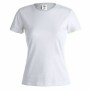 Damen Kurzarm-T-Shirt 145867 Weiß (10 Stück)