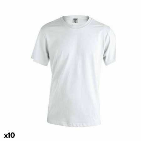 T-shirt med kortärm Unisex 145854 Vit (10 antal)