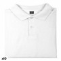 Men’s Short Sleeve Polo Shirt 144771 White (10Units)