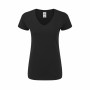 T-shirt med kortärm Dam 141327 100% bomull (72 Antal)