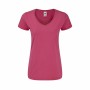 Damen Kurzarm-T-Shirt 141327 100 % Baumwolle (72 Stück)