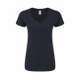 Damen Kurzarm-T-Shirt 141327 100 % Baumwolle (72 Stück)