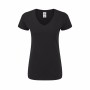 Damen Kurzarm-T-Shirt 141327 100 % Baumwolle (72 Stück)