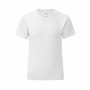 Barn T-shirt med kortärm 141321 Vit (72 Antal)