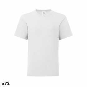T shirt à manches courtes Enfant 141320 Blanc