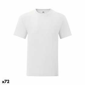 Short Sleeve T-Shirt 141316 Adults unisex White (72 Units)